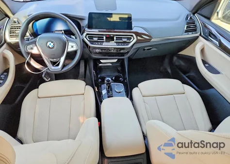 2024 BMW X3 xDrive30I from USA, damaged, VIN WBX57DP00RN299622